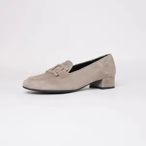 1405 Taupe Suede Loafers