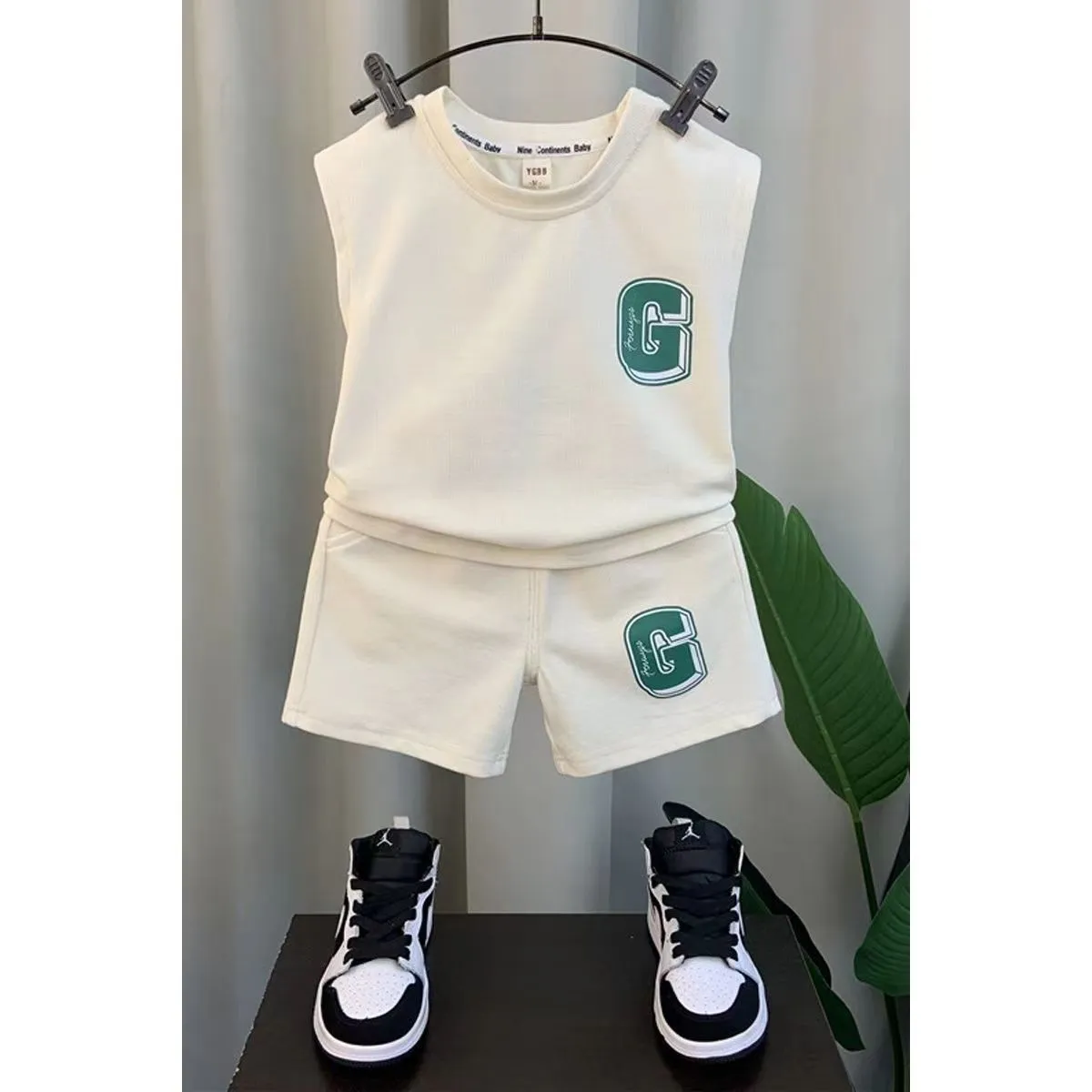 24 Summer New Boys' Vest Set