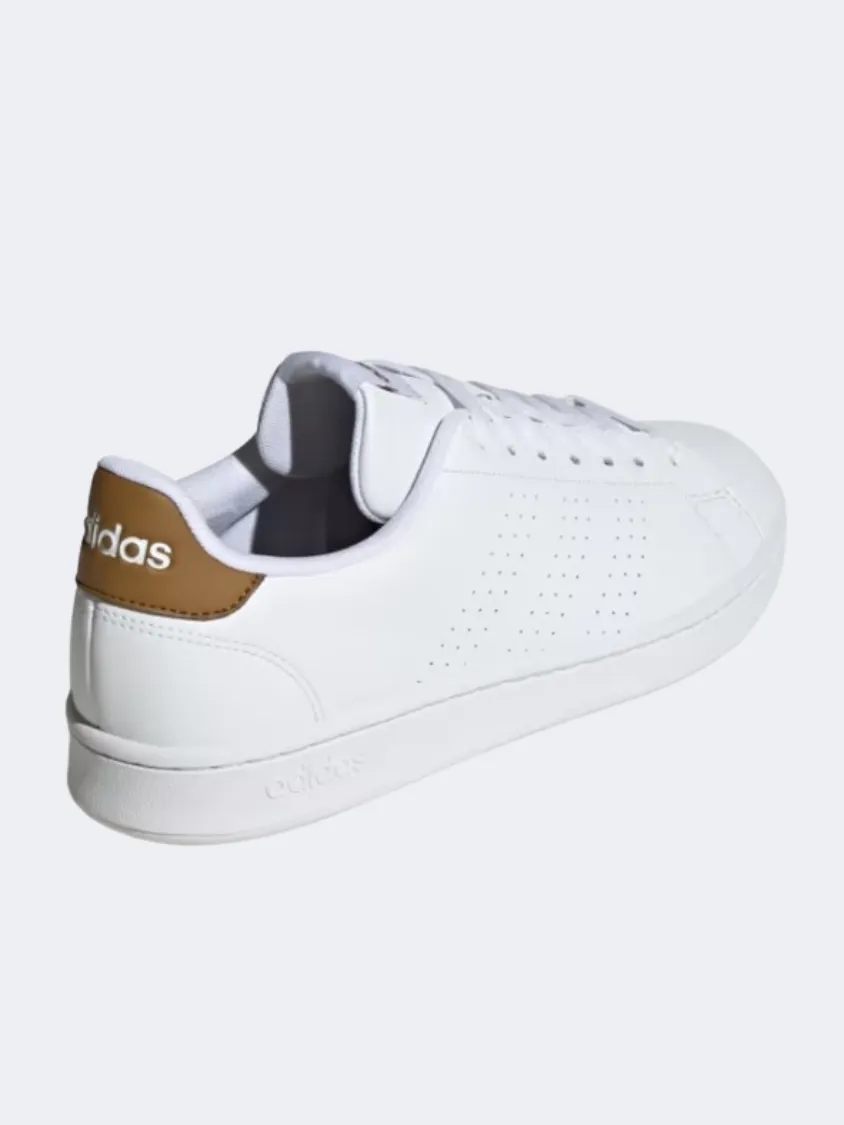 Adidas Advantage Men Sportswear Shoes White/White/Bronze