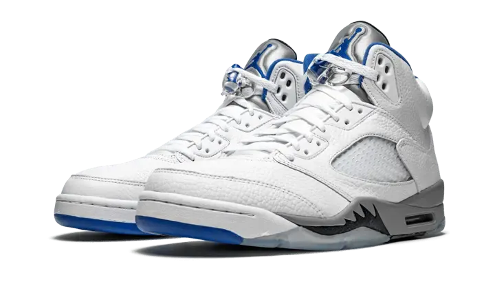 Air Jordan 5 Retro White Stealth