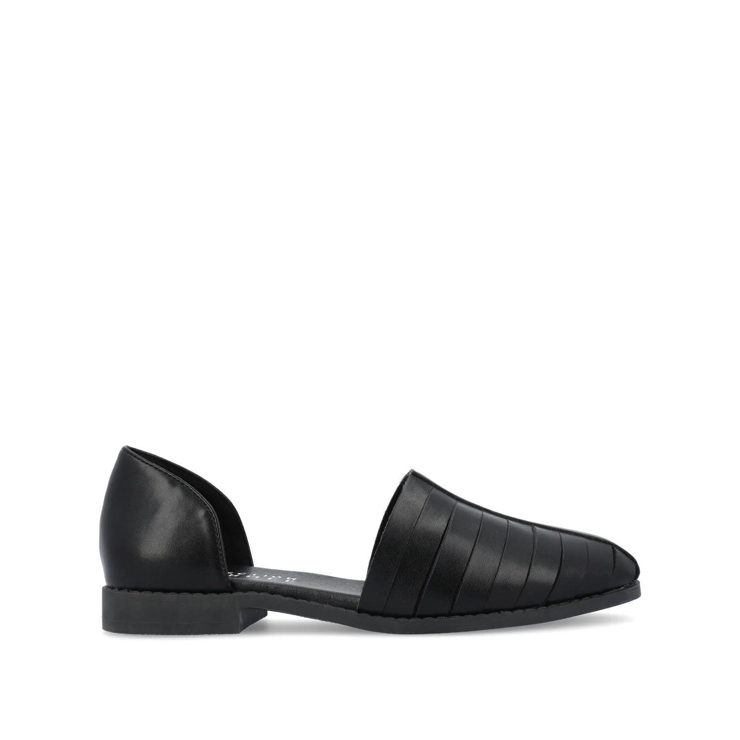 ANYAH D'ORSAY FLATS IN FAUX LEATHER