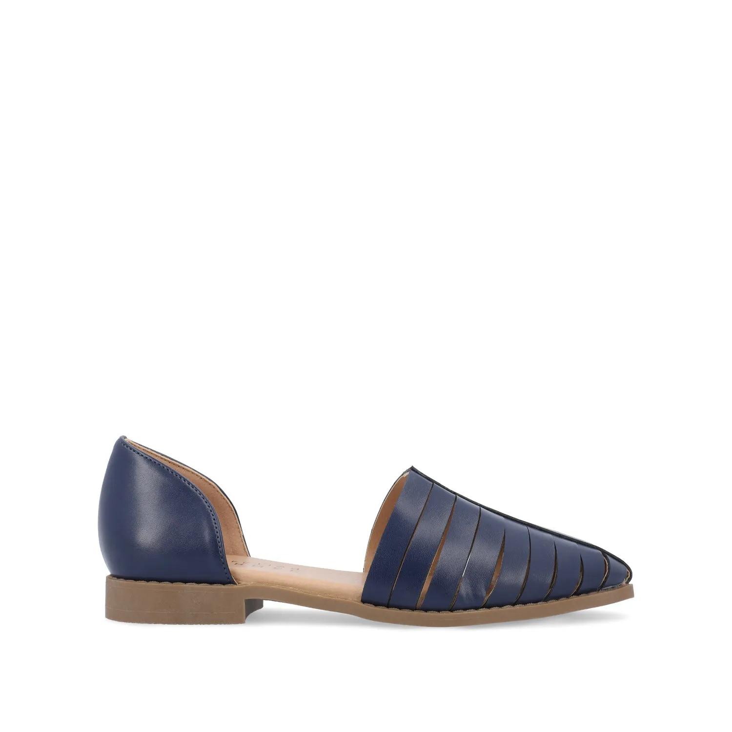 ANYAH D'ORSAY FLATS IN FAUX LEATHER