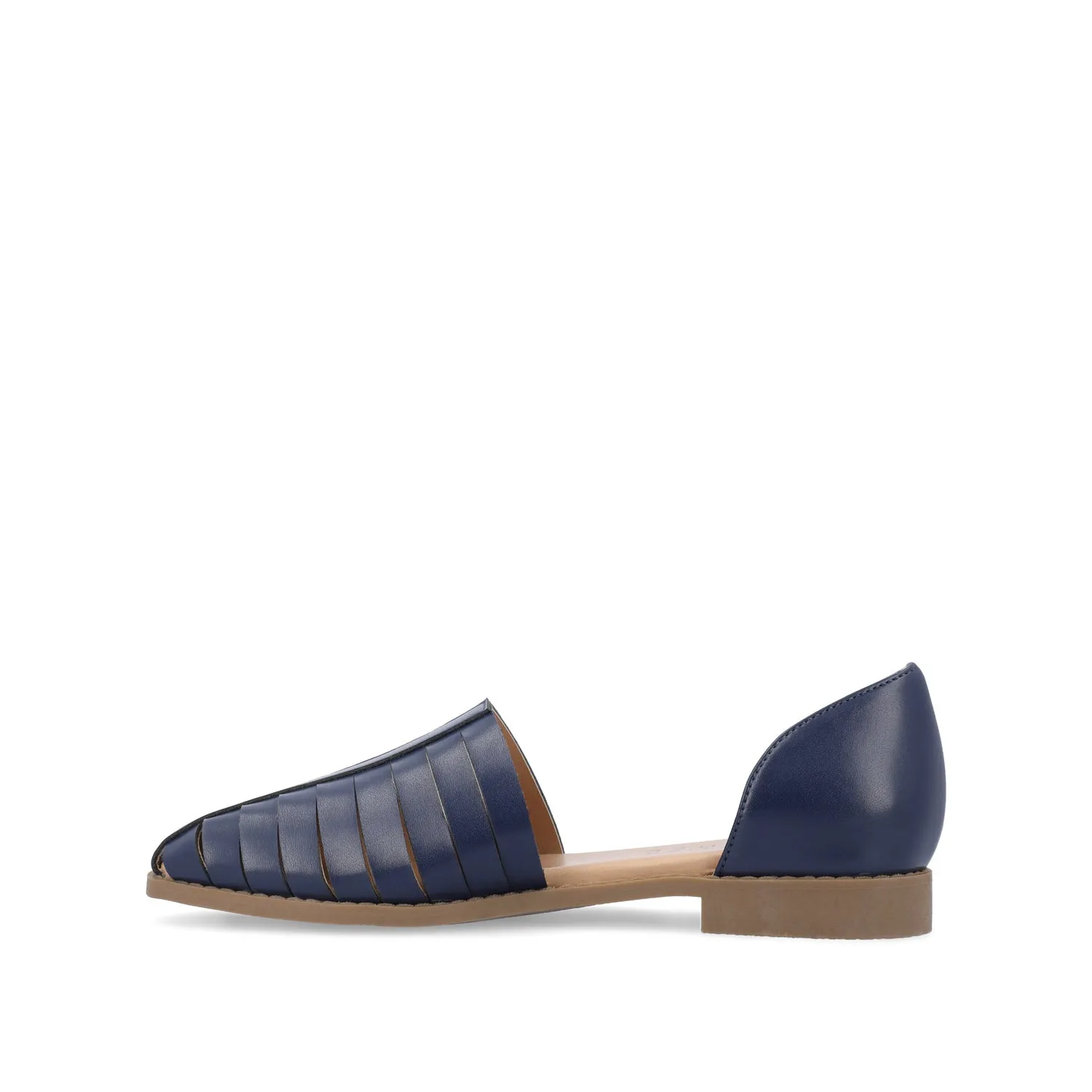 ANYAH D'ORSAY FLATS IN FAUX LEATHER