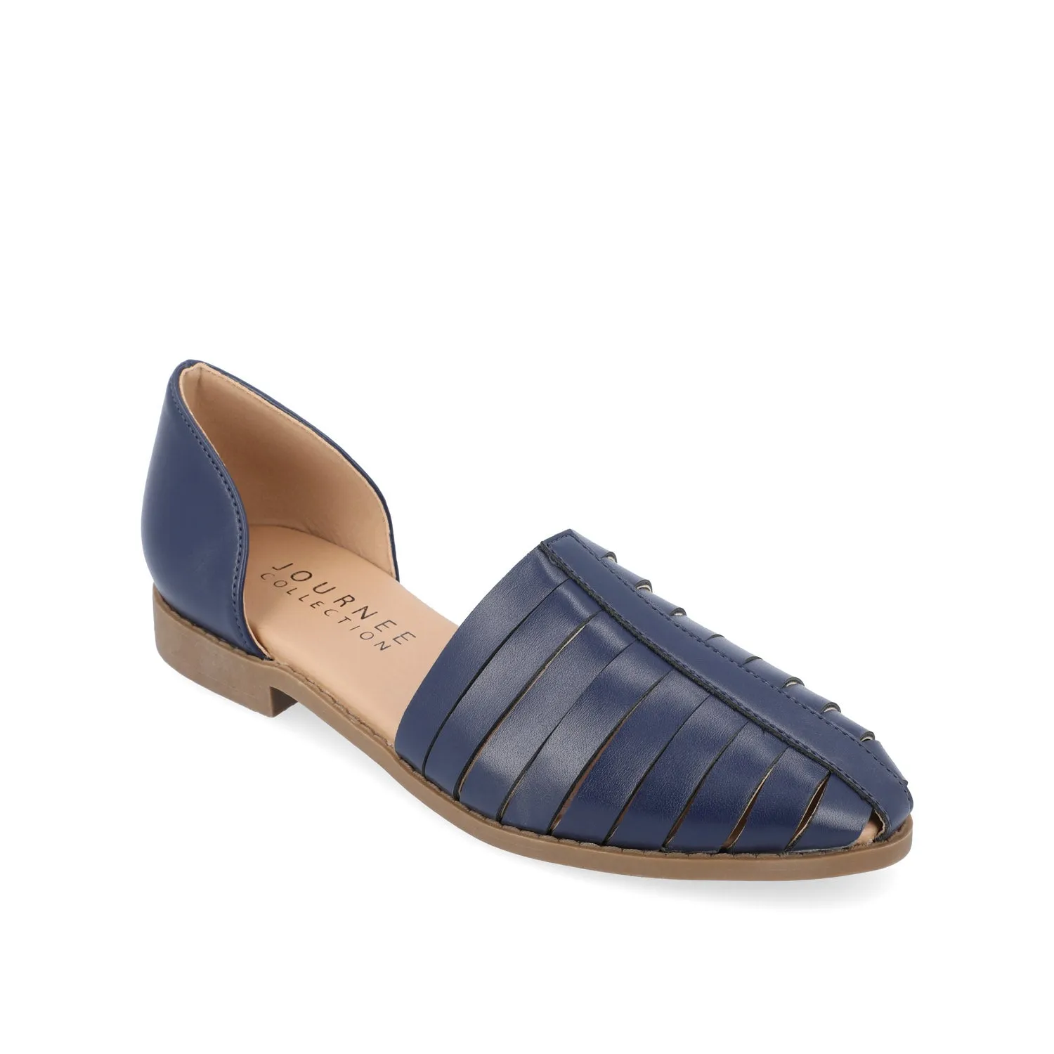 ANYAH D'ORSAY FLATS IN FAUX LEATHER