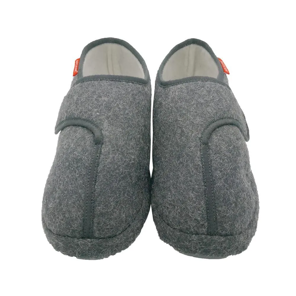 Archline Orthotic Slippers Plus (With Adjustable Strap) - Grey