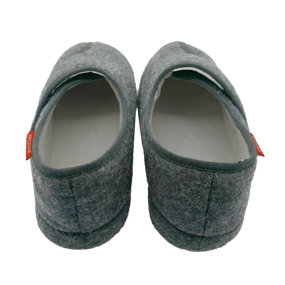 Archline Orthotic Slippers Plus (With Adjustable Strap) - Grey