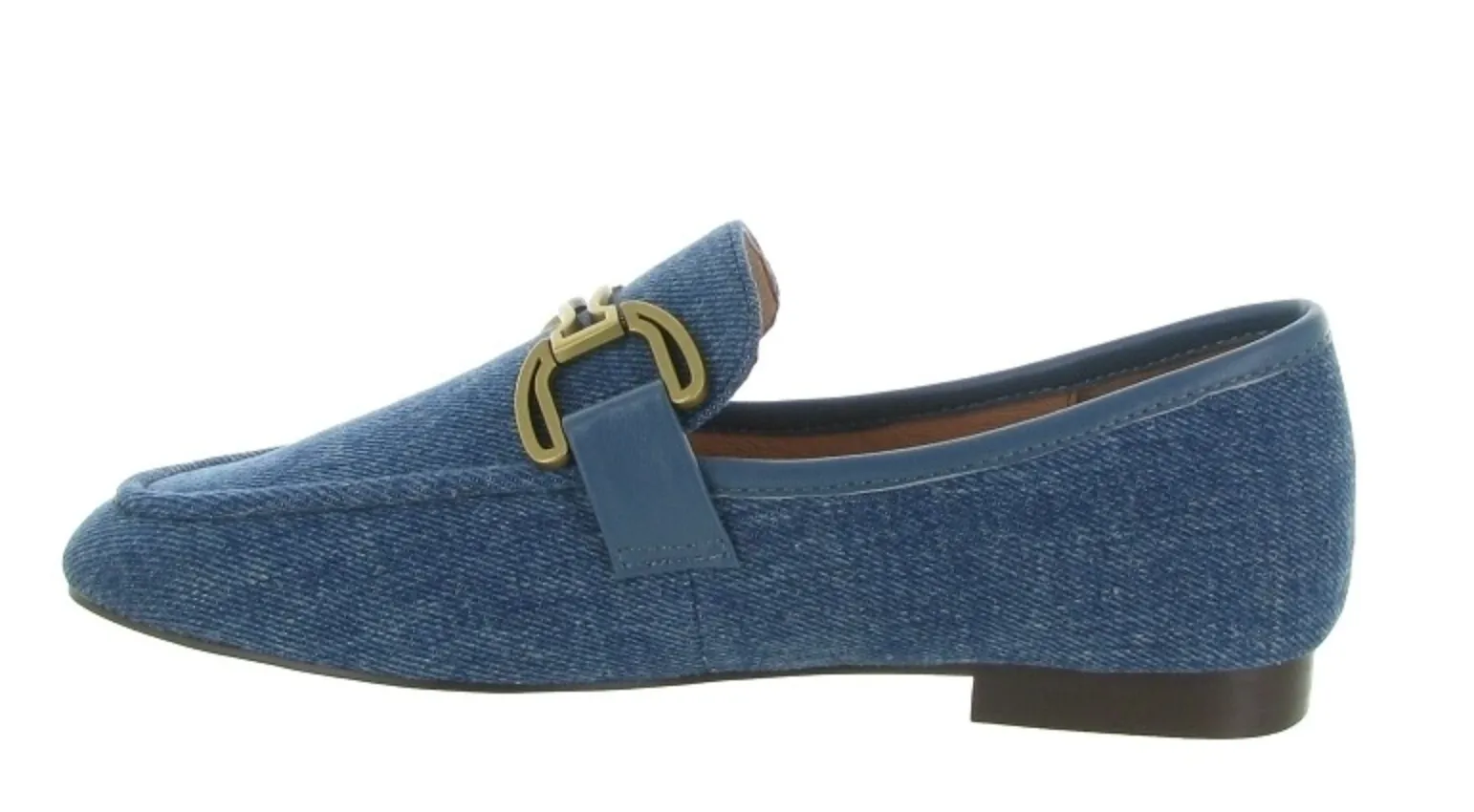 Bibi Lou Canvas Denim Loafers