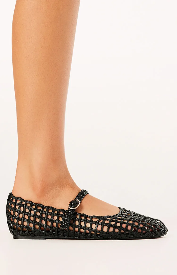 Billini Gitta Black Ballet Flats