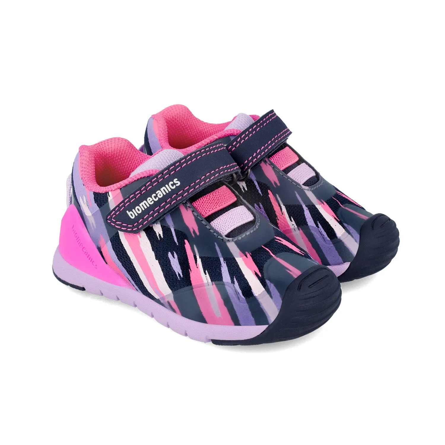 Biomecanics Girls Trainer 241141-B Navy/Lilac