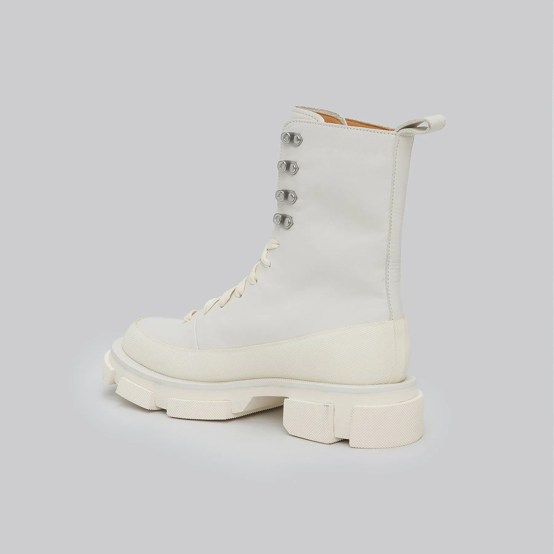 both - GAO HIGH BOOTS-WHITE