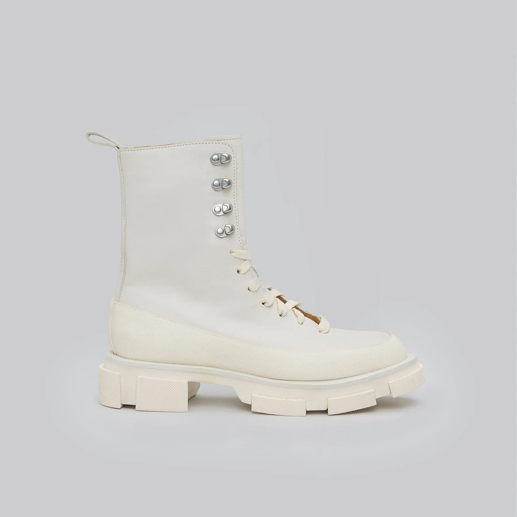 both - GAO HIGH BOOTS-WHITE