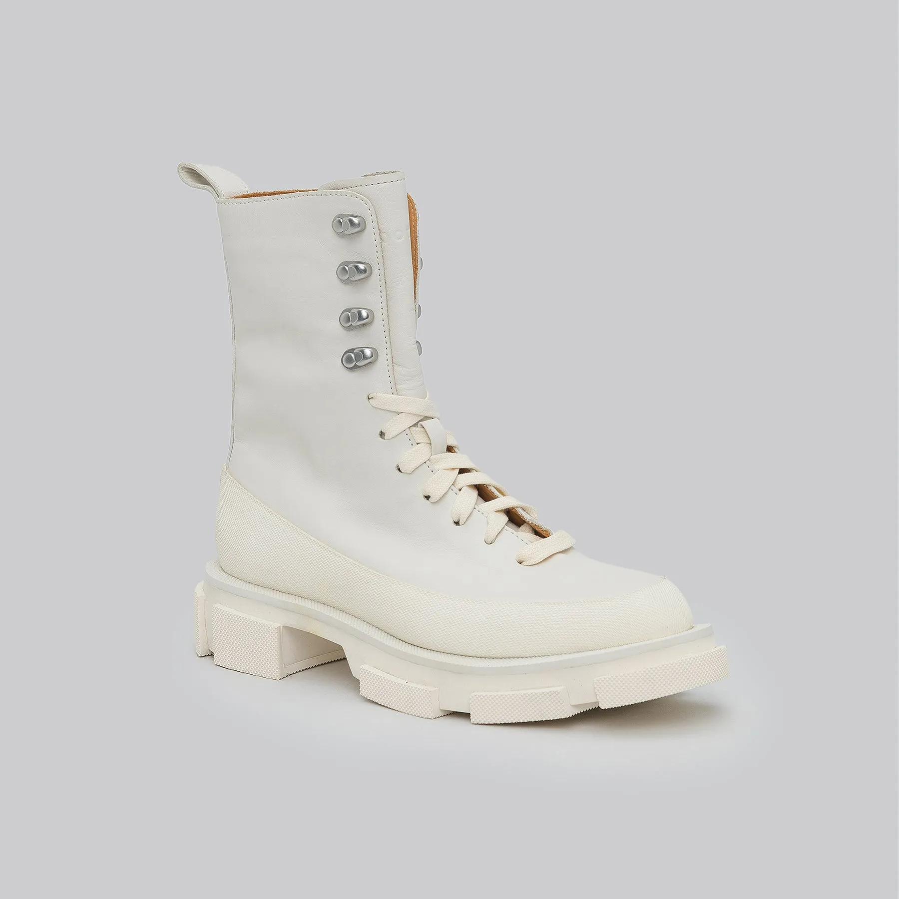 both - GAO HIGH BOOTS-WHITE