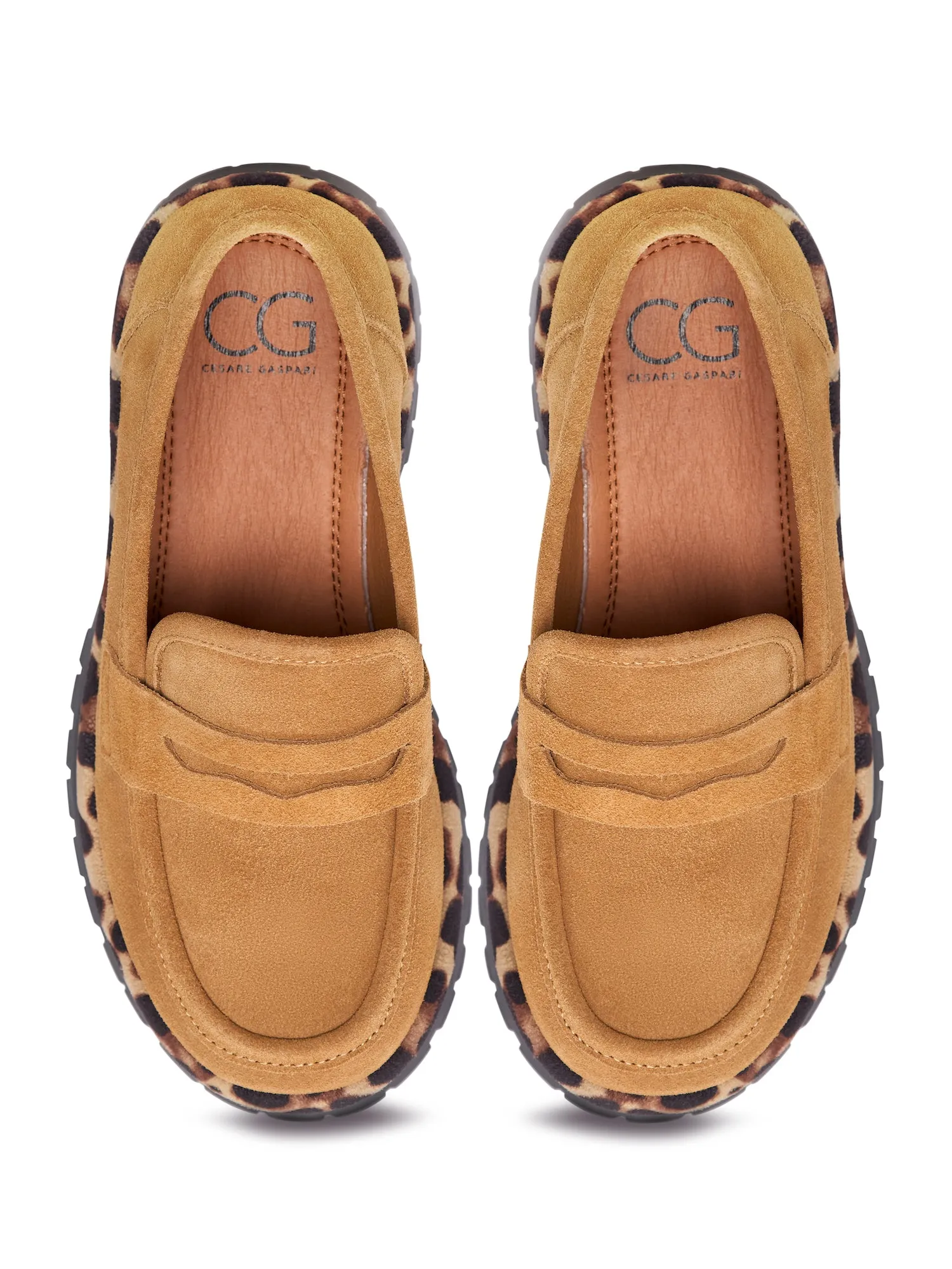 Chic Loafers With a Chunky Sole Lily - Brown