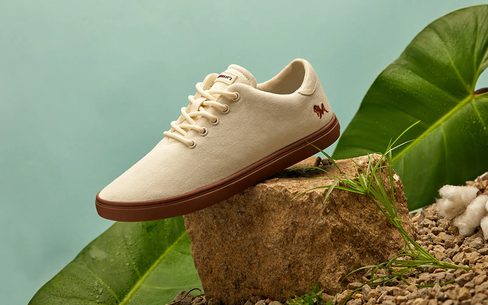 Cotton Classic Sneakers : Ivory Cream