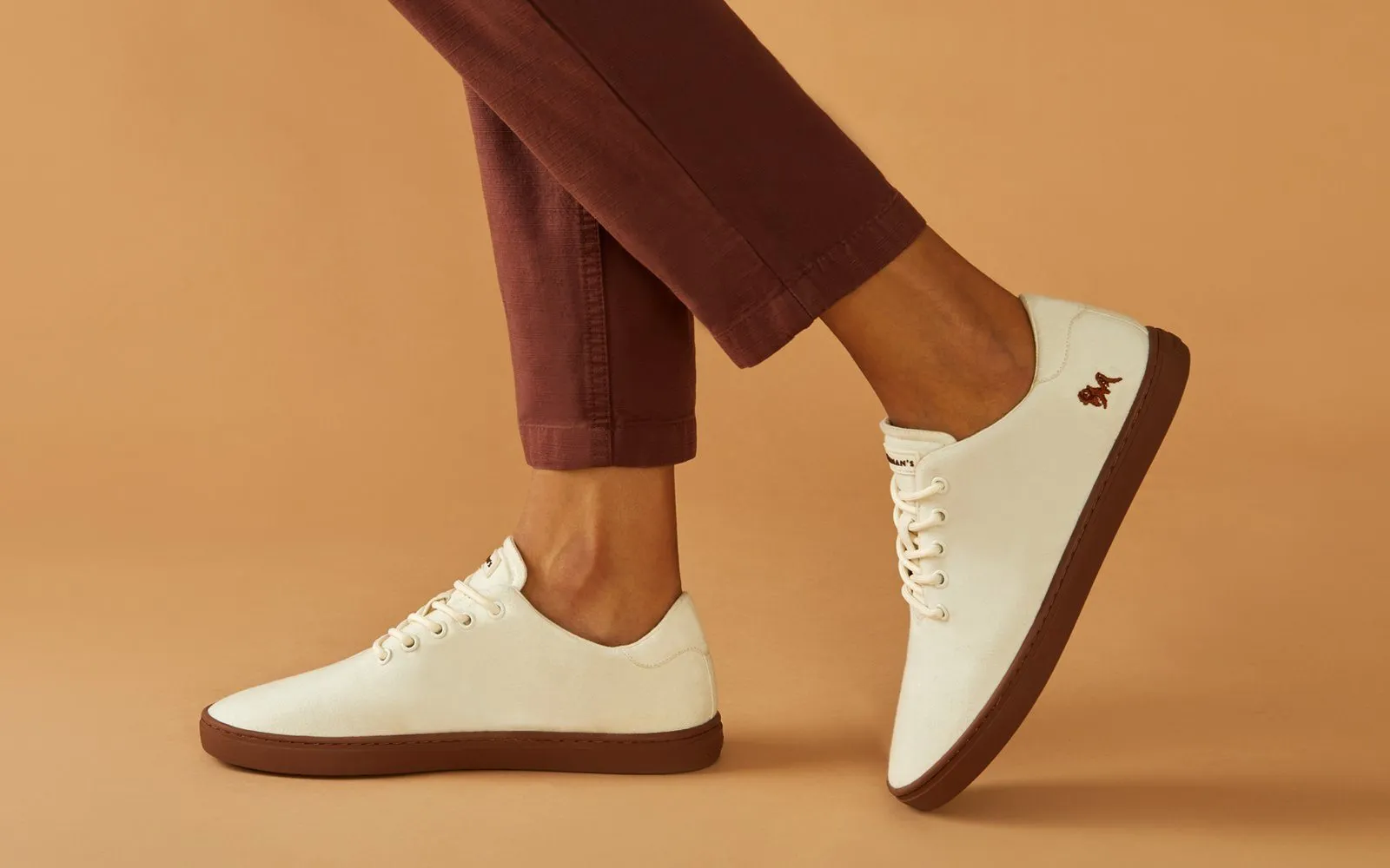 Cotton Classic Sneakers : Ivory Cream