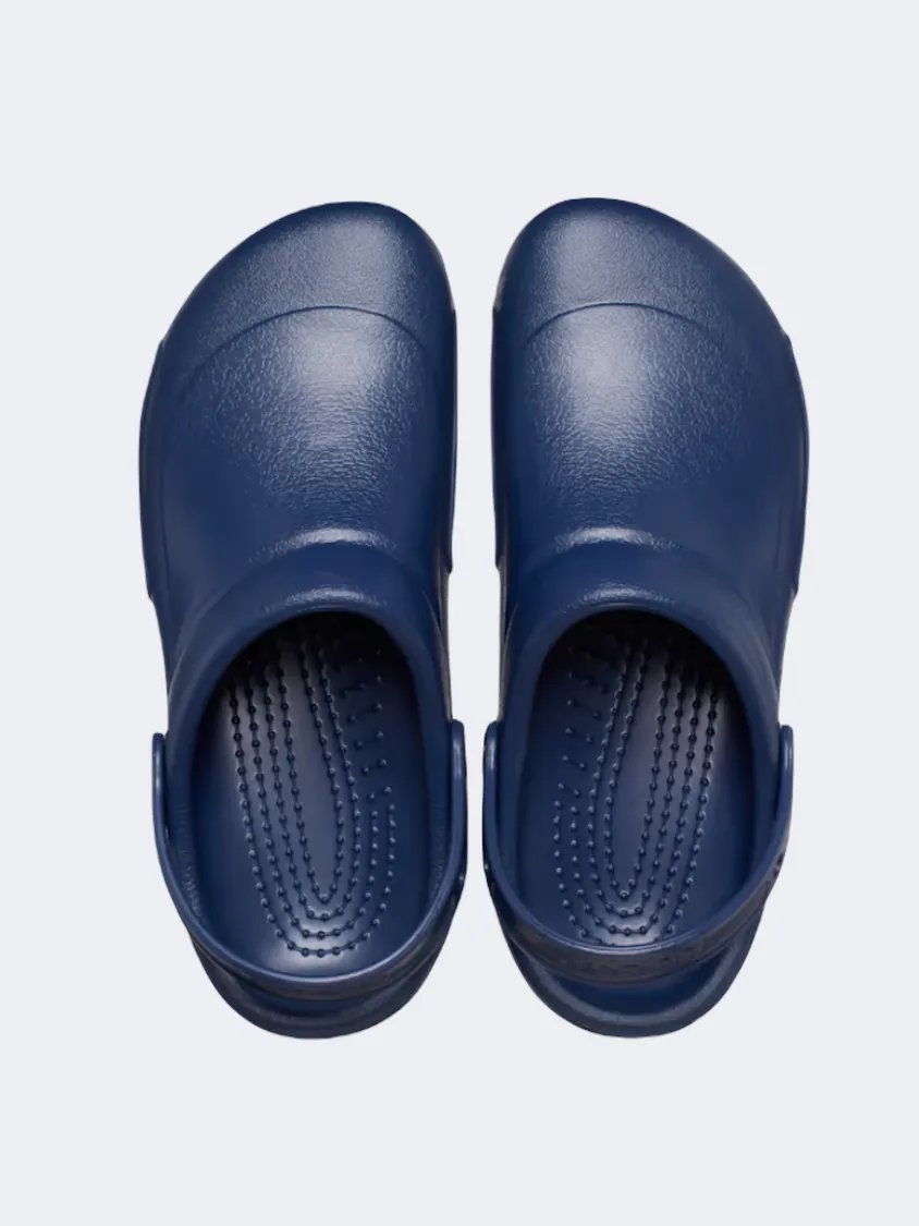 Crocs Bistro Slip Resistant Work Clog Unisex lifestyle Slippers Navy