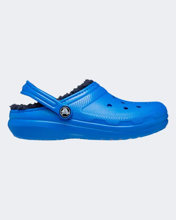 Crocs Classic Lined Clog Kids Lifestyle Slippers Blue 207009-4Kz