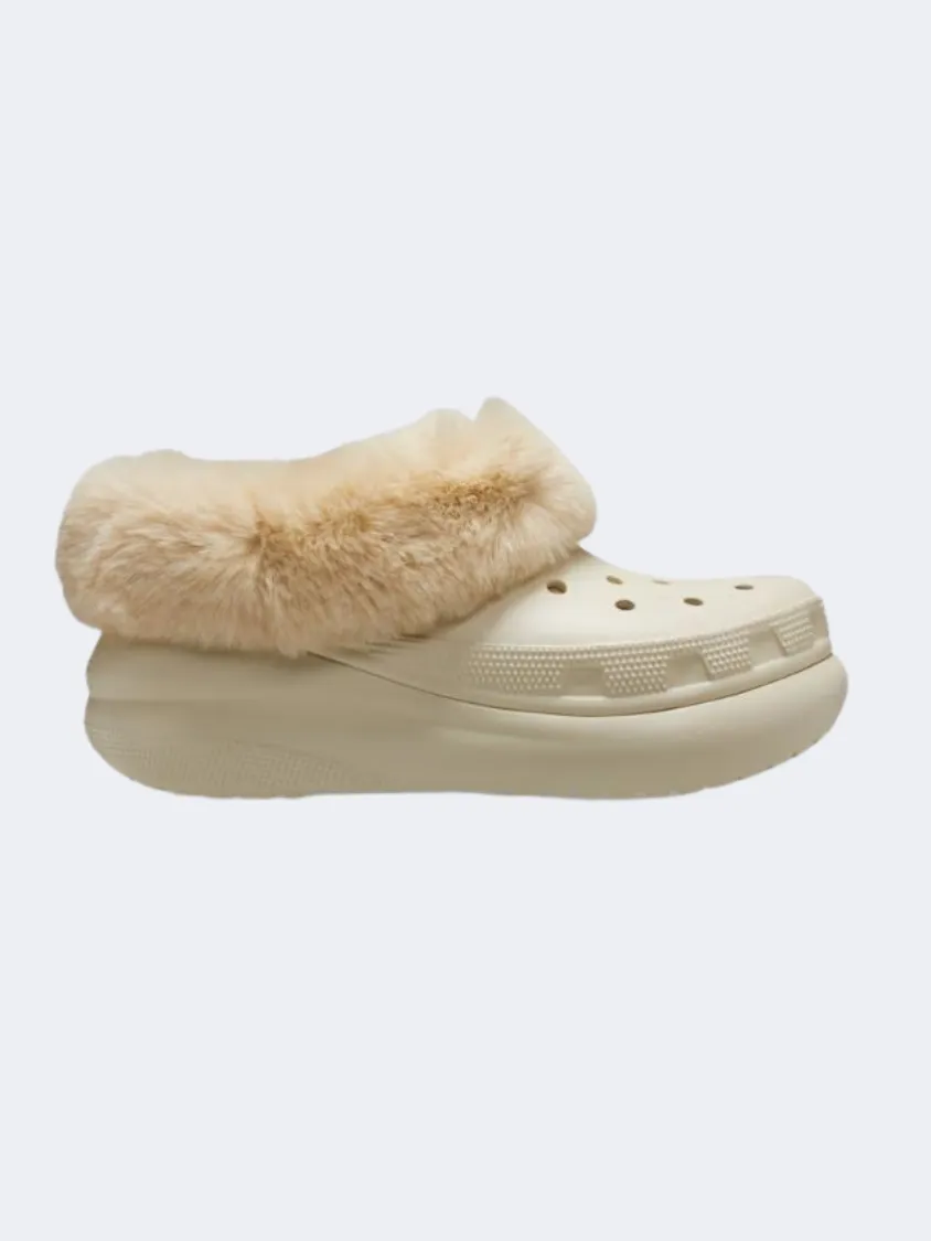 Crocs Furever Crush Women Lifestyle Slippers Bone