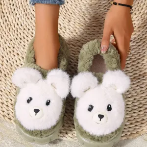 Cute Plush Furry Slippers