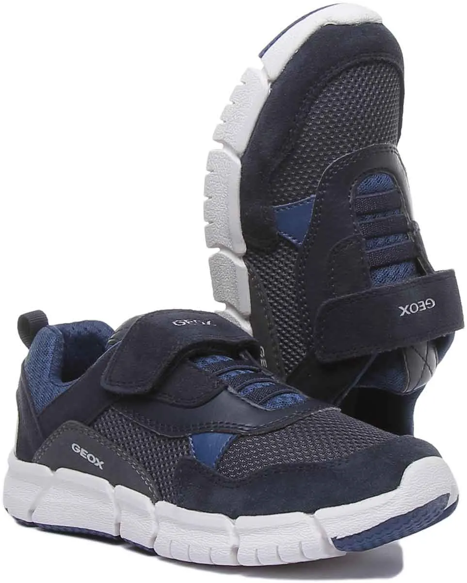 Geox J Flexyper In Navy