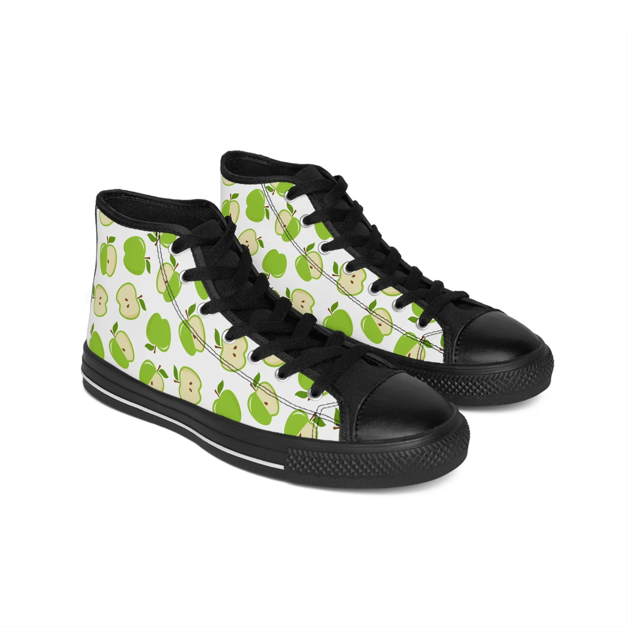 Green Apples Women's Classic Sneakers