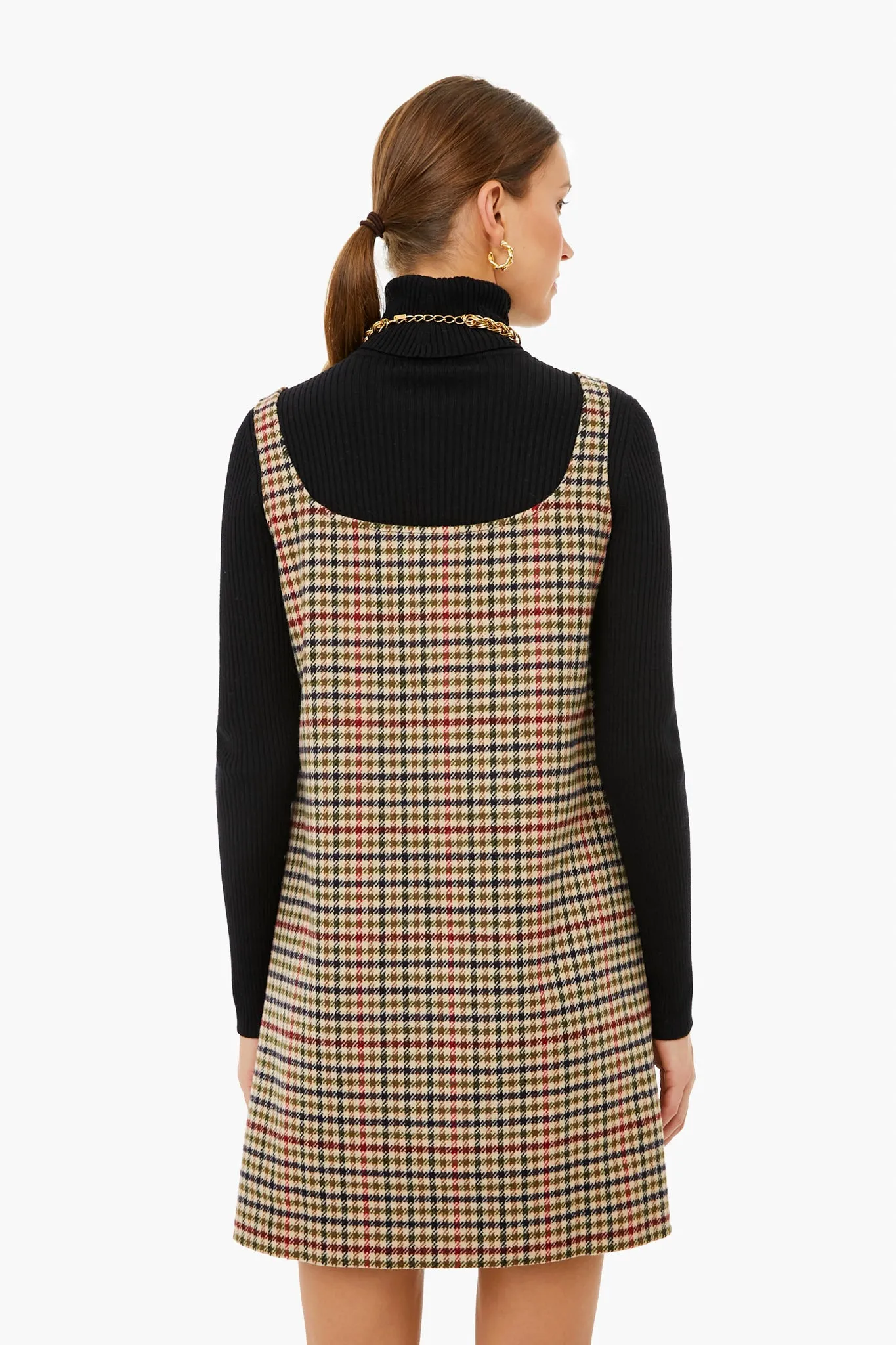 Hazelnut Plaid Genevieve Dress