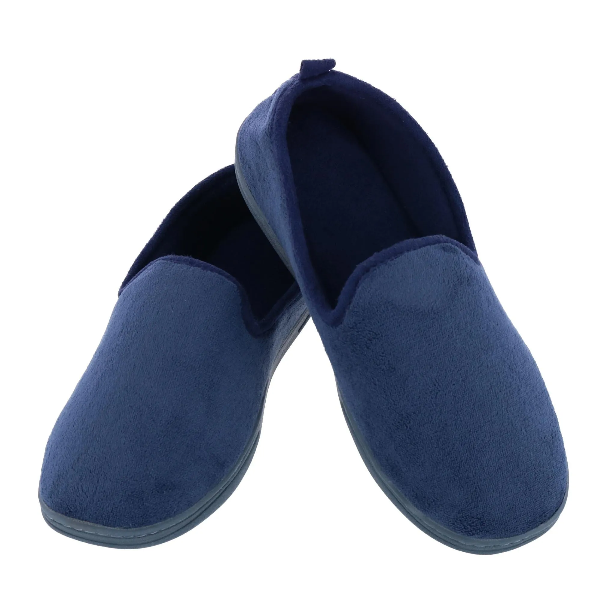 Isotoner Men's Microterry Samson Closed Back Slipper