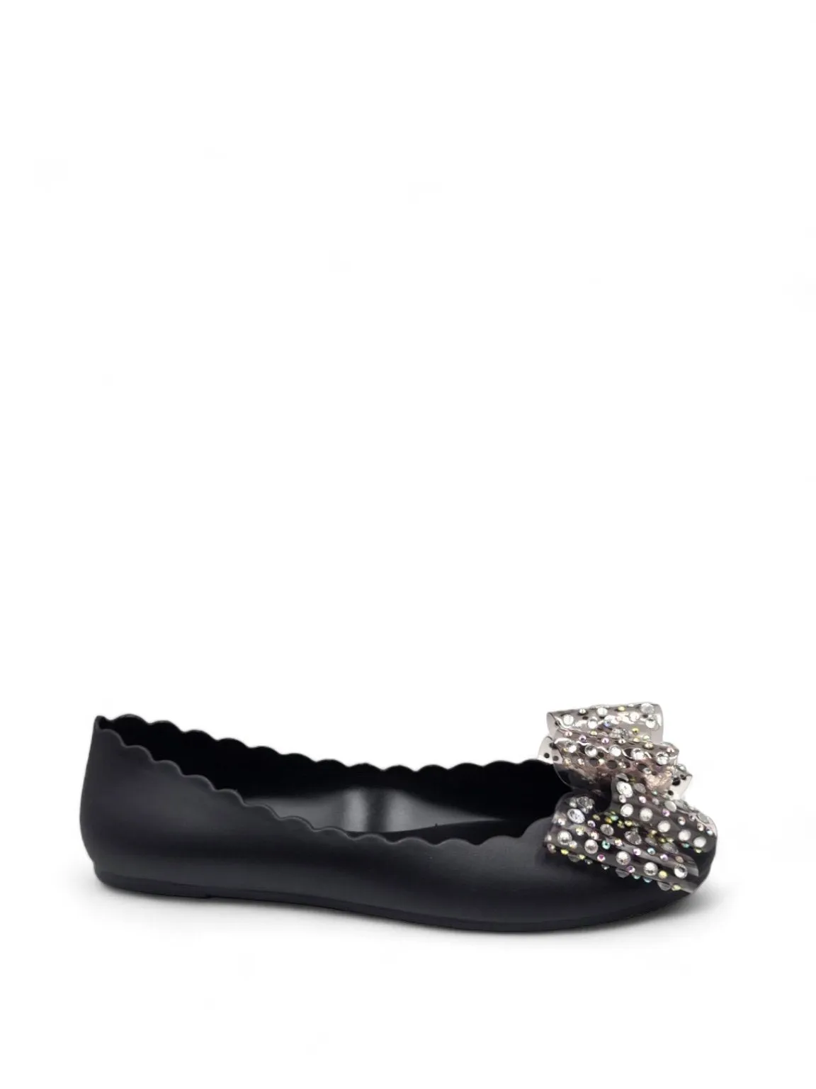 Jelly Ultra Bow Embellishment Flats