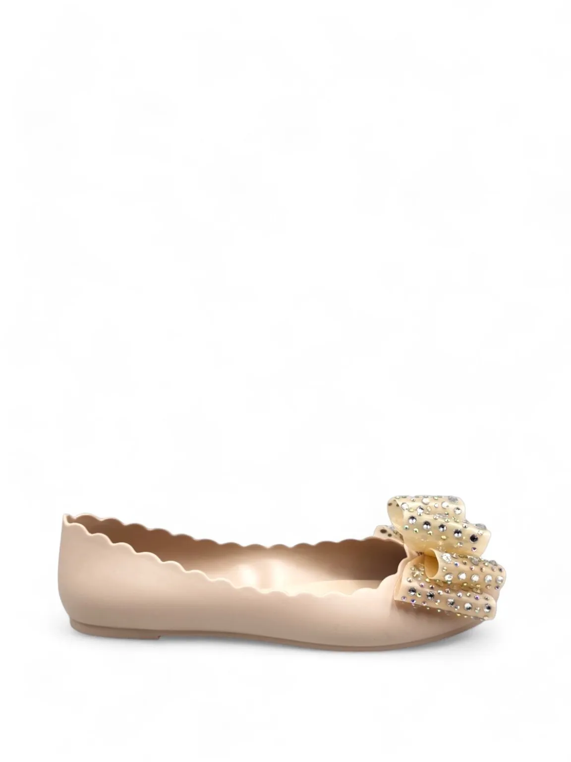 Jelly Ultra Bow Embellishment Flats