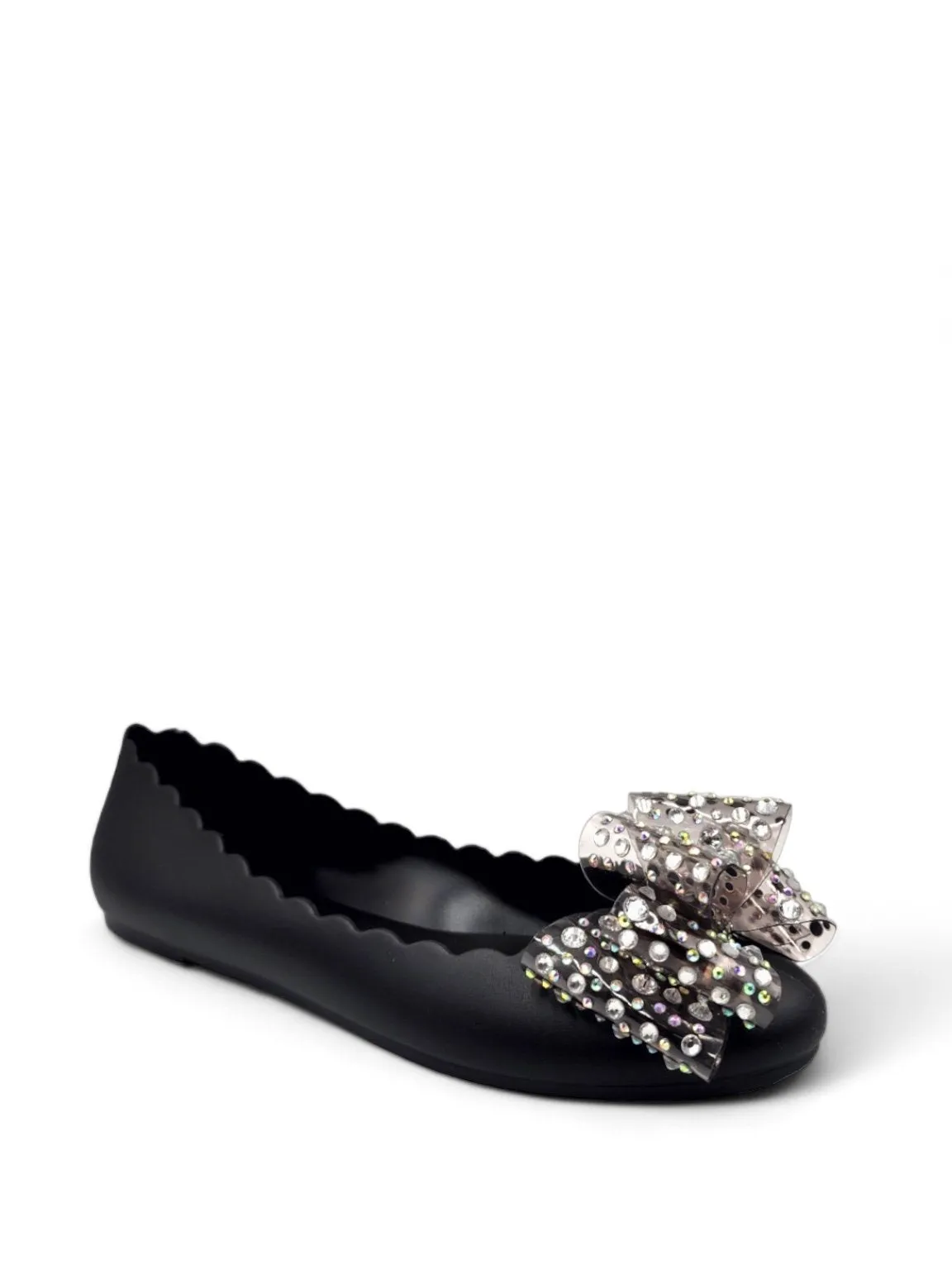 Jelly Ultra Bow Embellishment Flats