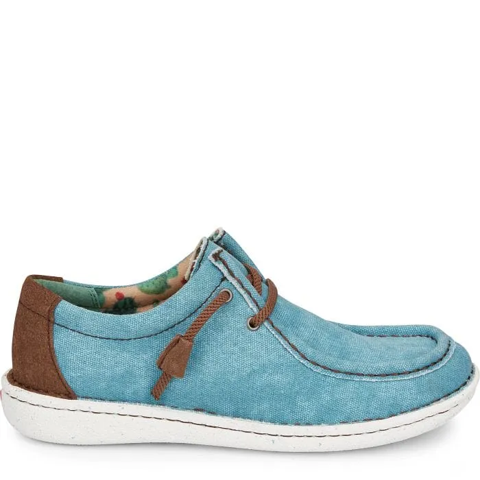 Justin Women's Hazer Turquoise Slip On Shoes JL170