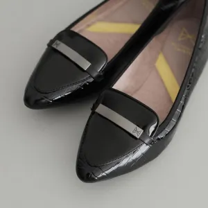 KATIA Ballet Flat Shoes - Black