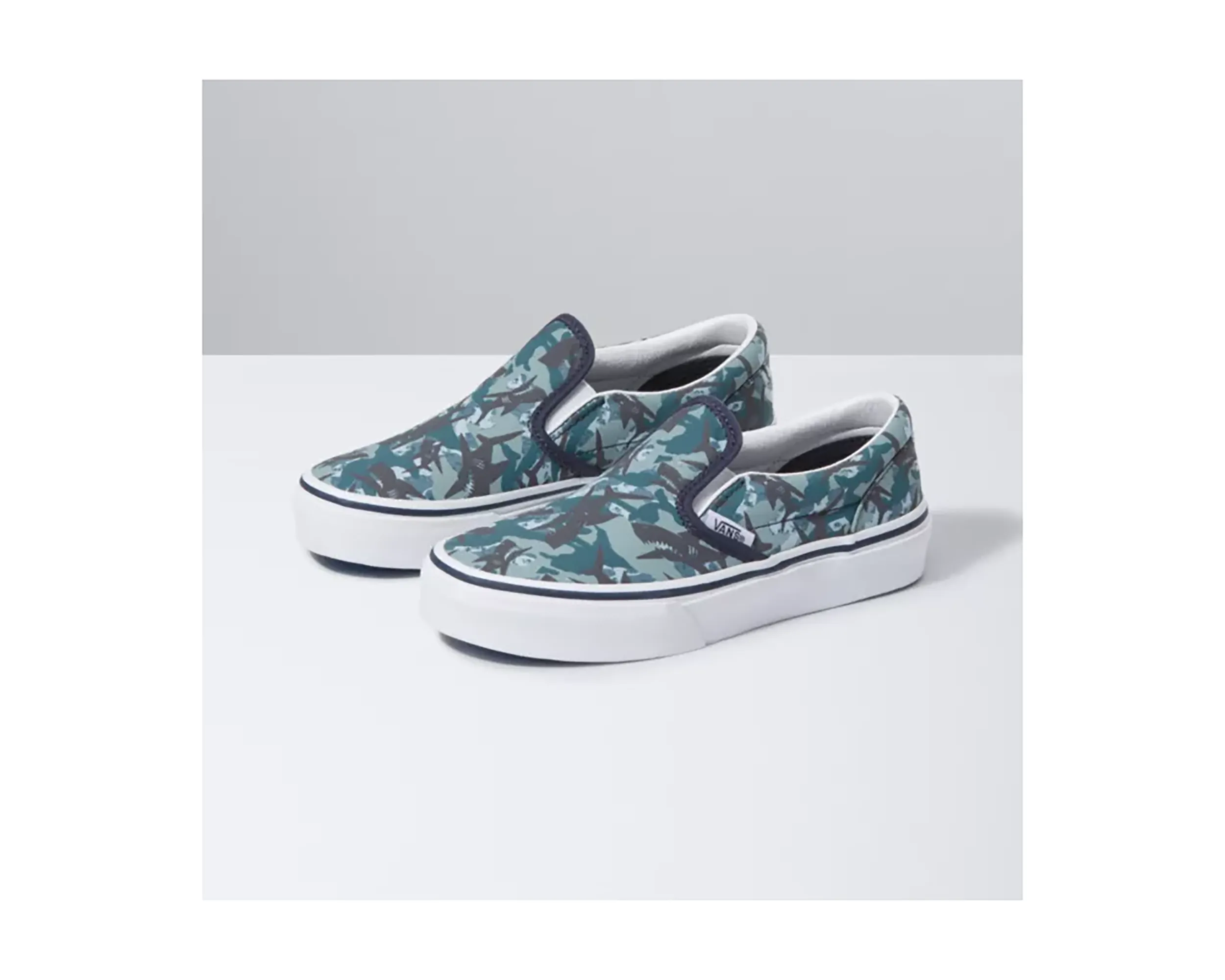 Kid`s Classic Slip-On (Animal Camo)