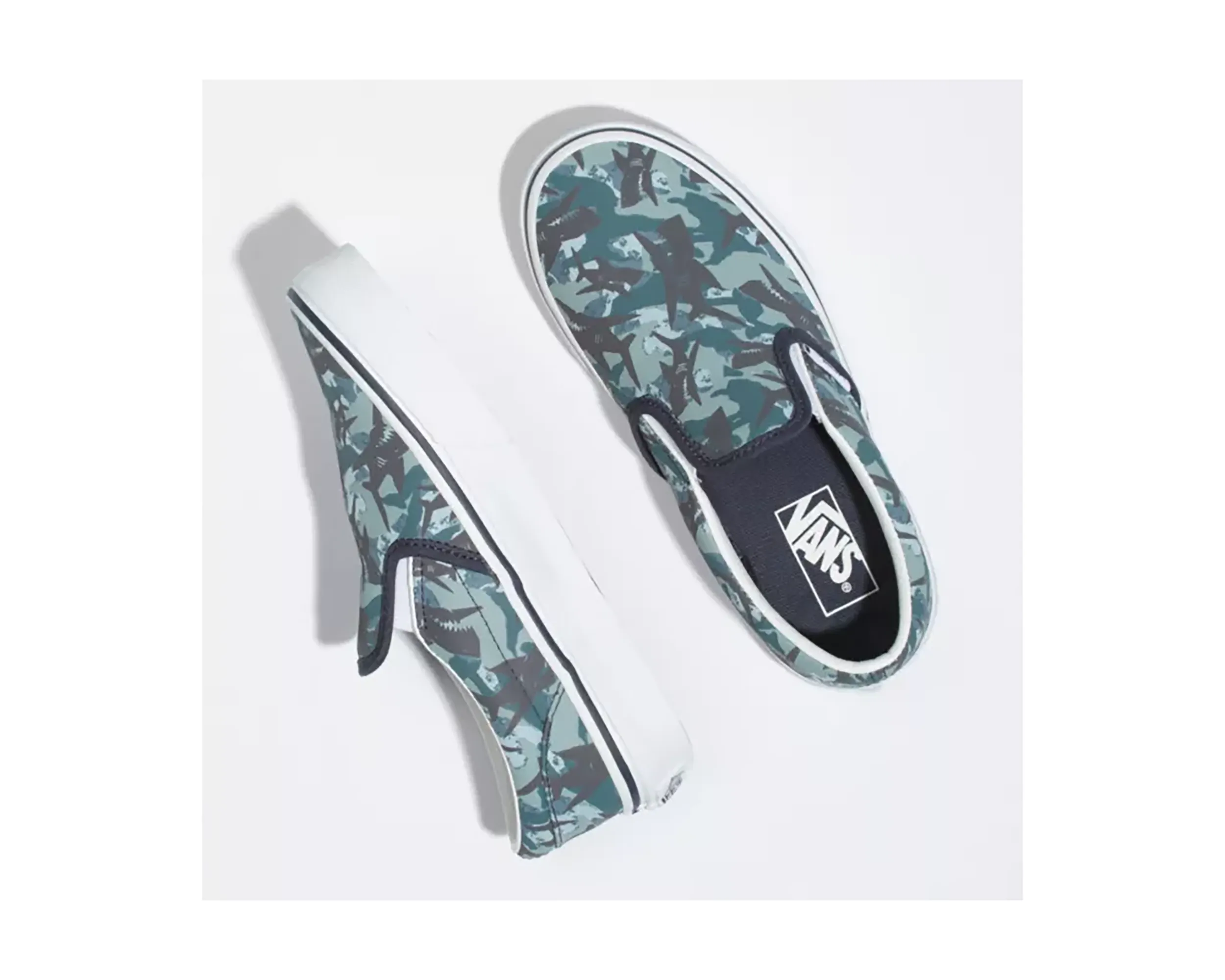 Kid`s Classic Slip-On (Animal Camo)