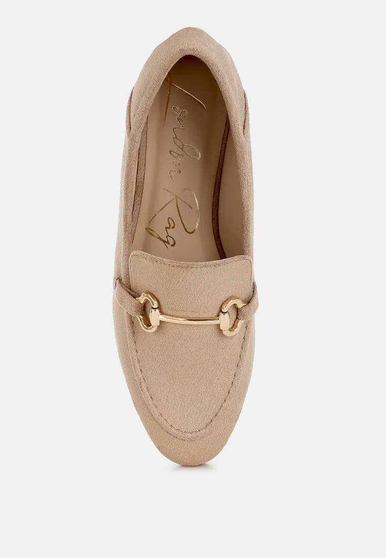 Kingsley Horsebit Embellished Loafers