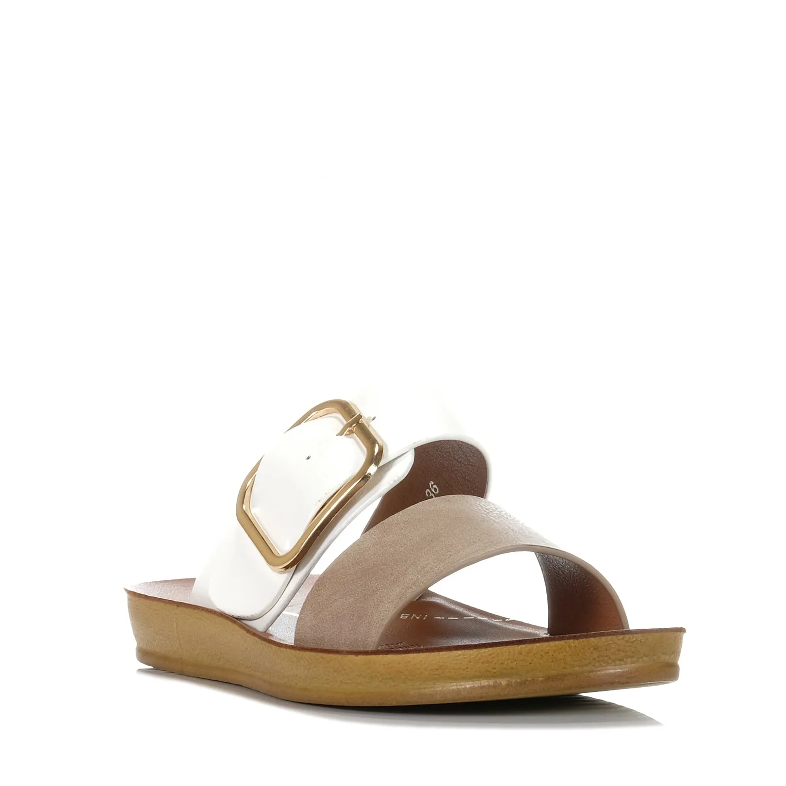 Los Cabos Doti Taupe/White