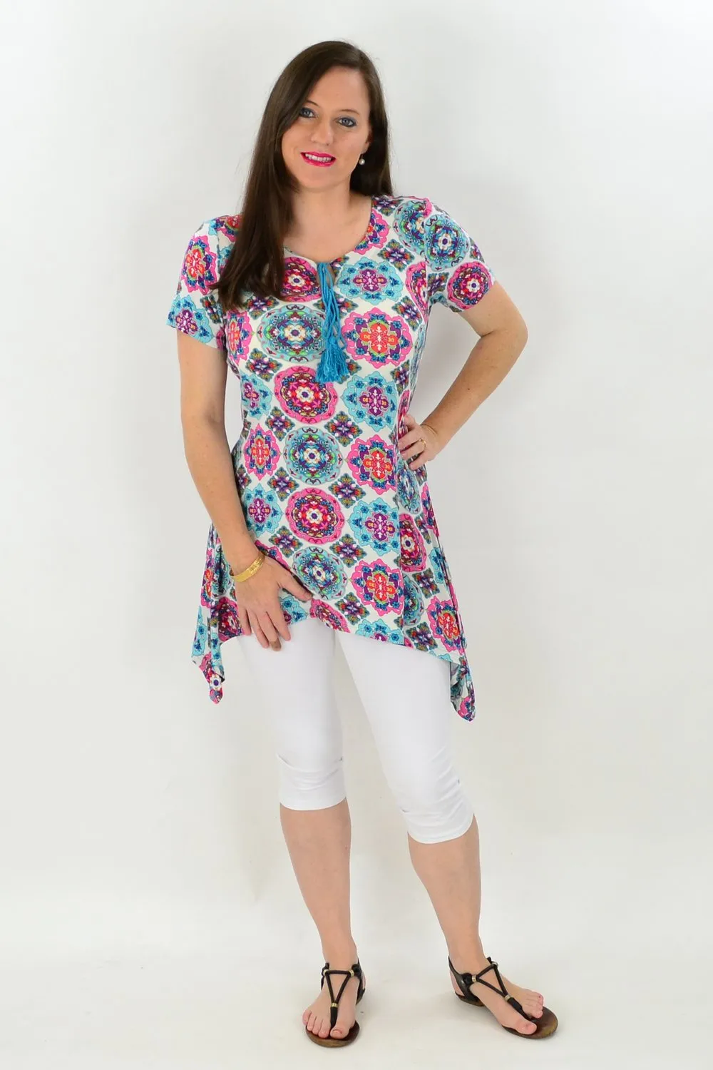 Louisiana Floral Tunic Top