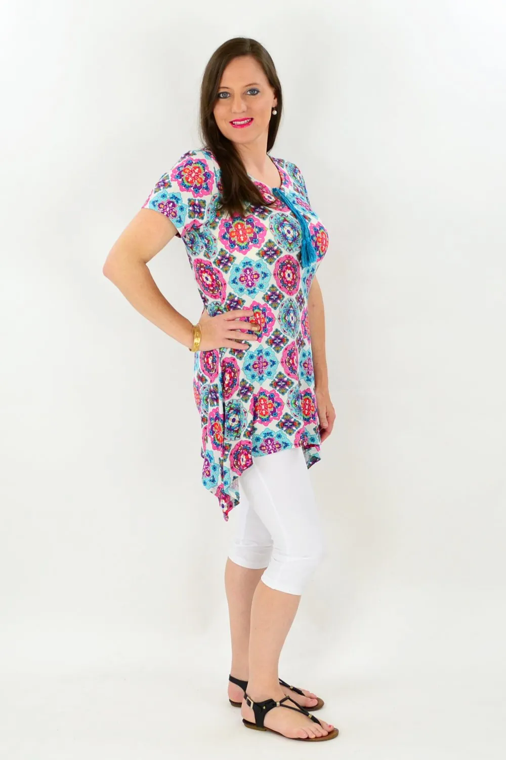 Louisiana Floral Tunic Top