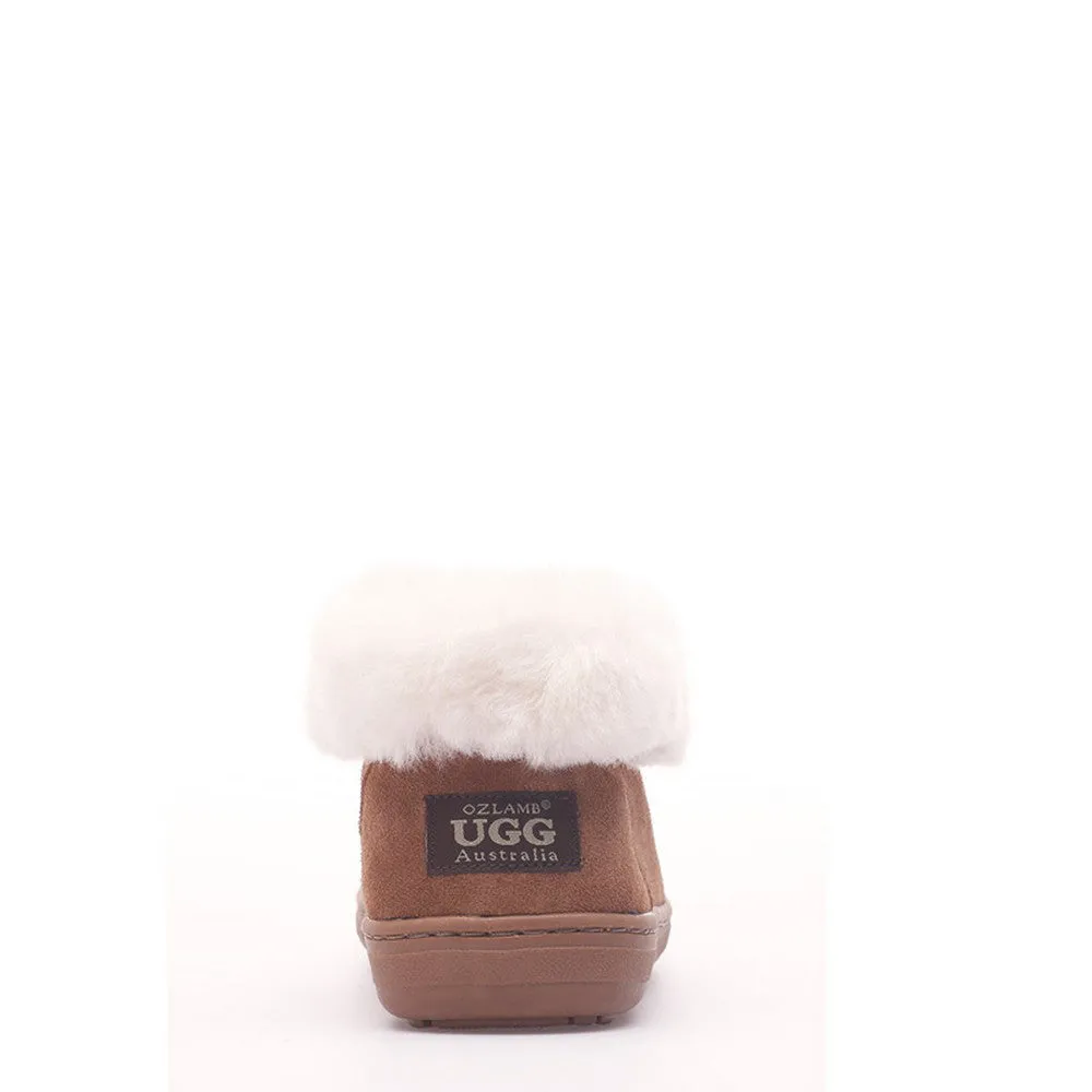 Luxy Ugg Slippers - Chestnut