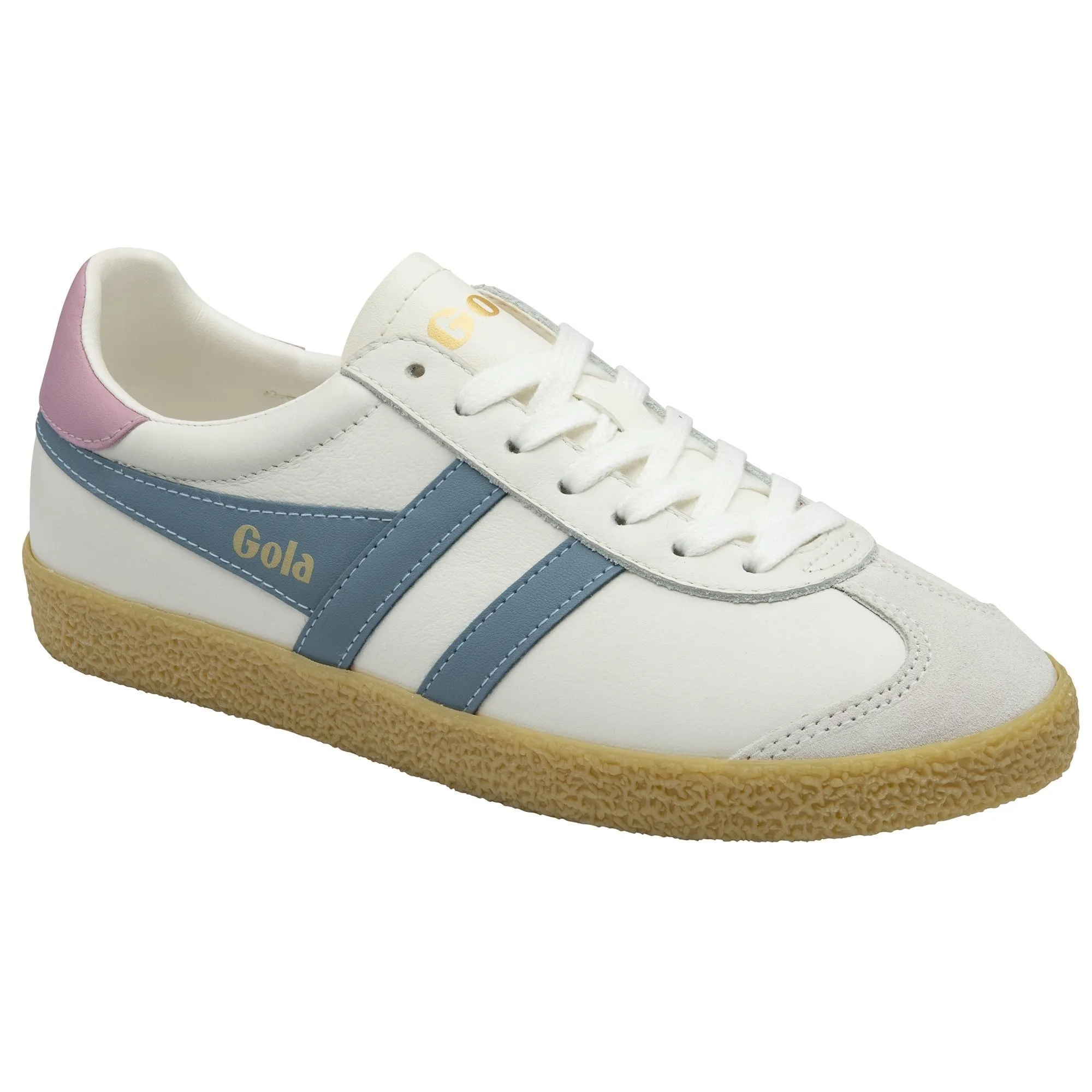 Medallist Leather Sneakers (White/Iceberg/Candy)