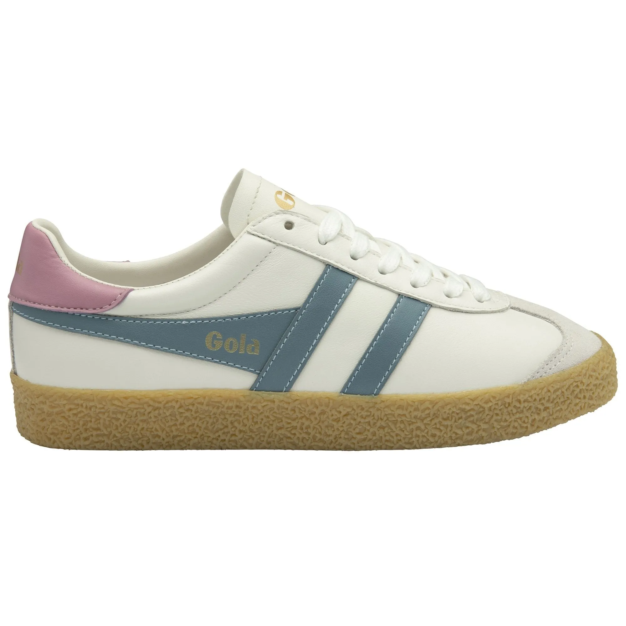 Medallist Leather Sneakers (White/Iceberg/Candy)