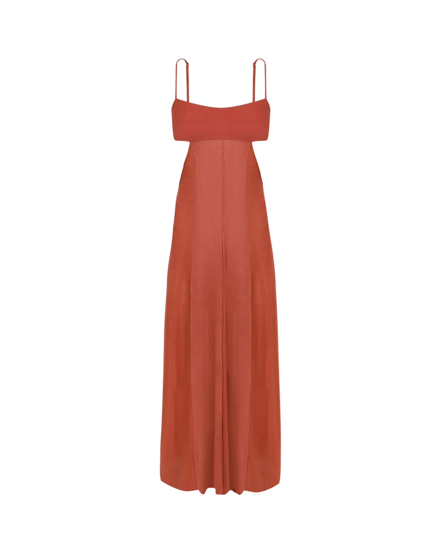 Melinda Long Dress (exchange only) - Brick