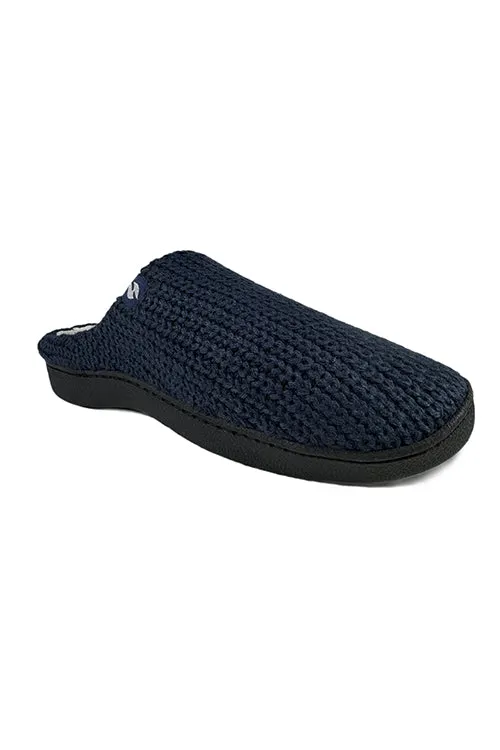 Men's Asher Rib Knit Scuff Slippers