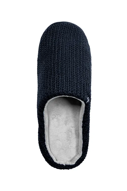 Men's Asher Rib Knit Scuff Slippers