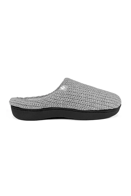 Men's Asher Rib Knit Scuff Slippers