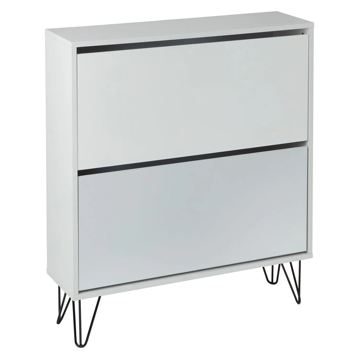 Outlet – Anderson shoe cabinet - 2 door - white