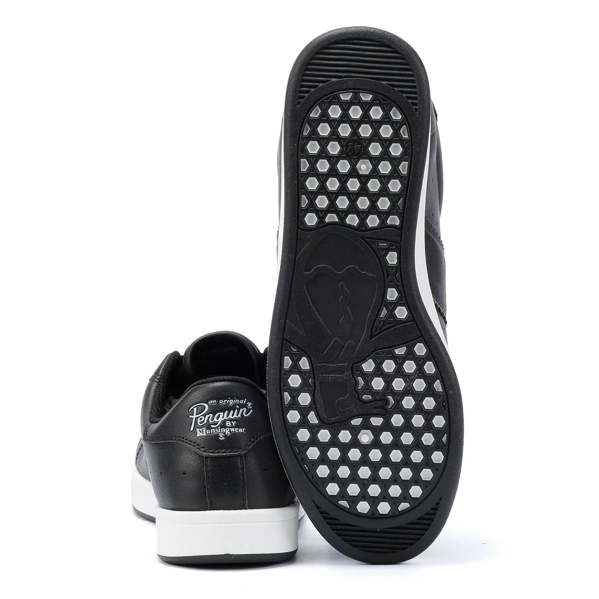 Penguin Steadman Men's Black/White Trainers