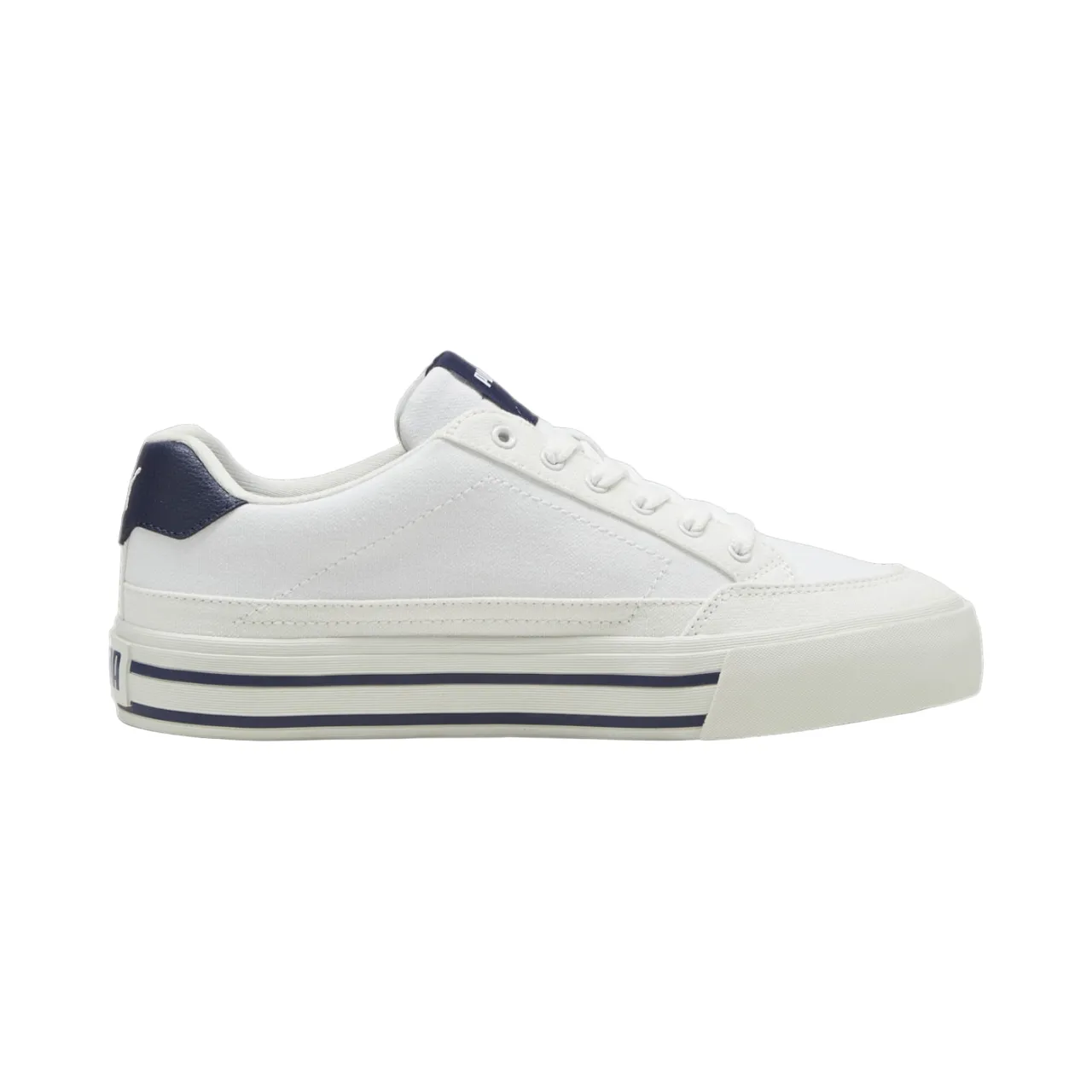 Puma scarpa sneakers da adulto Court Classic Vulc FS 396353-04 bianco-blu