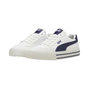 Puma scarpa sneakers da adulto Court Classic Vulc FS 396353-04 bianco-blu