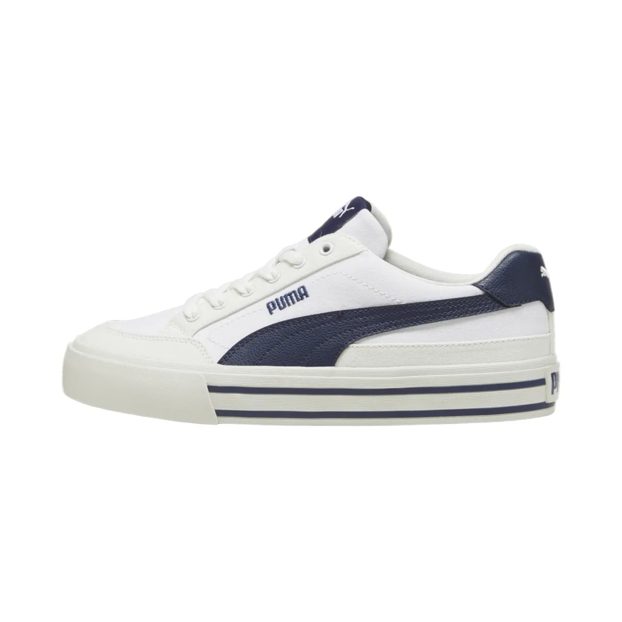 Puma scarpa sneakers da adulto Court Classic Vulc FS 396353-04 bianco-blu